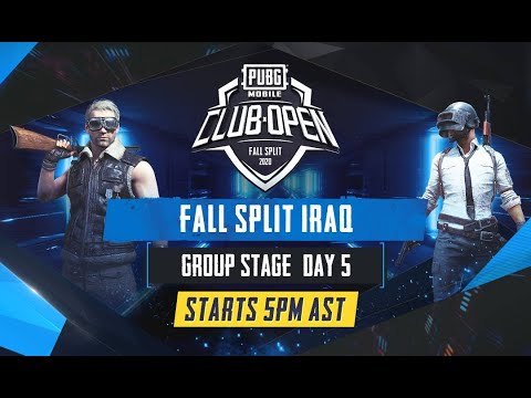 [Arabic] PMCO Iraq Group Stage Day 5 | Fall Split | PUBG MOBILE CLUB OPEN 2020 by PUBG MOBILE Esports