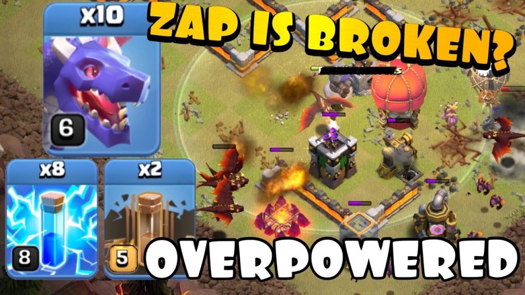 ZAP makes TH11 TOO EASY?! TH11 Zap Quake Dragons | Best TH11 Attack Strategies in Clash of Clans by Clash with Eric – OneHive