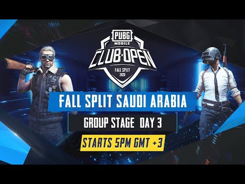[AR] PMCO Saudi Arabia Group Stage Day 3 | Fall Split | PUBG MOBILE CLUB OPEN 2020 by PUBG MOBILE Esports