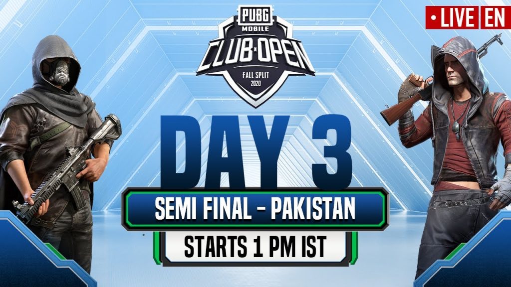 [EN] PMCO Pakistan Semi – Finals Day 3 | Fall Split | PUBG MOBILE CLUB OPEN 2020 by PUBG MOBILE Esports