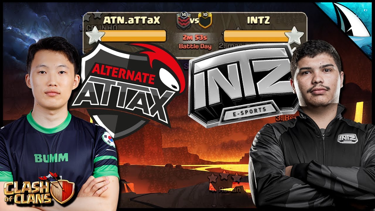 Titans battle it out between ATN Attack & INTZ!! | Clash of Clans by CarbonFin Gaming