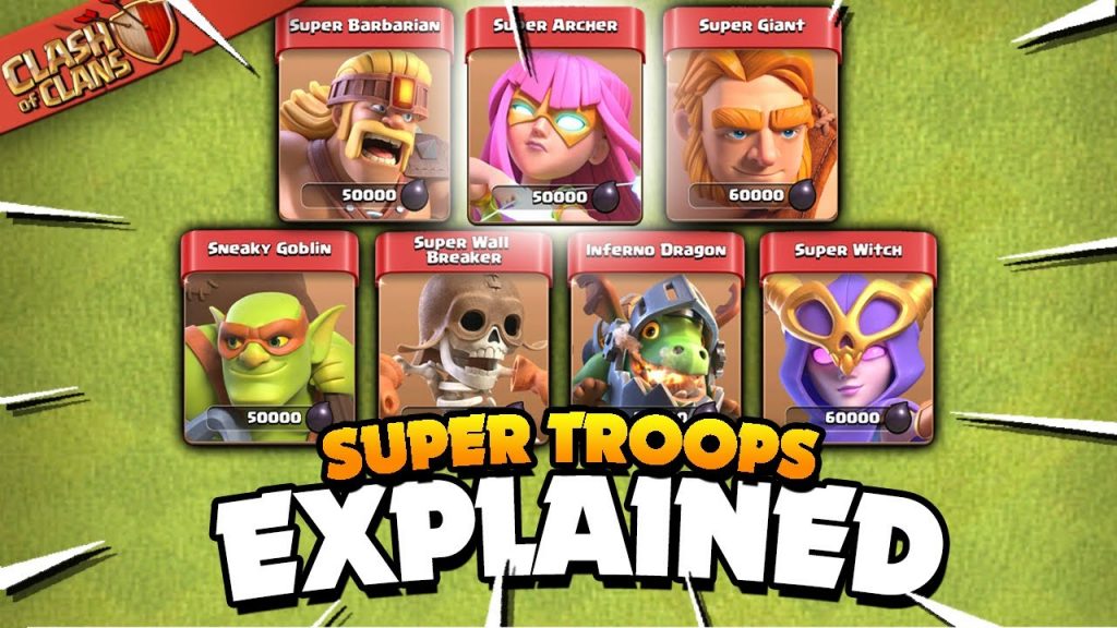 All 7 Super Troops Explained (Clash of Clans) by Judo Sloth Gaming
