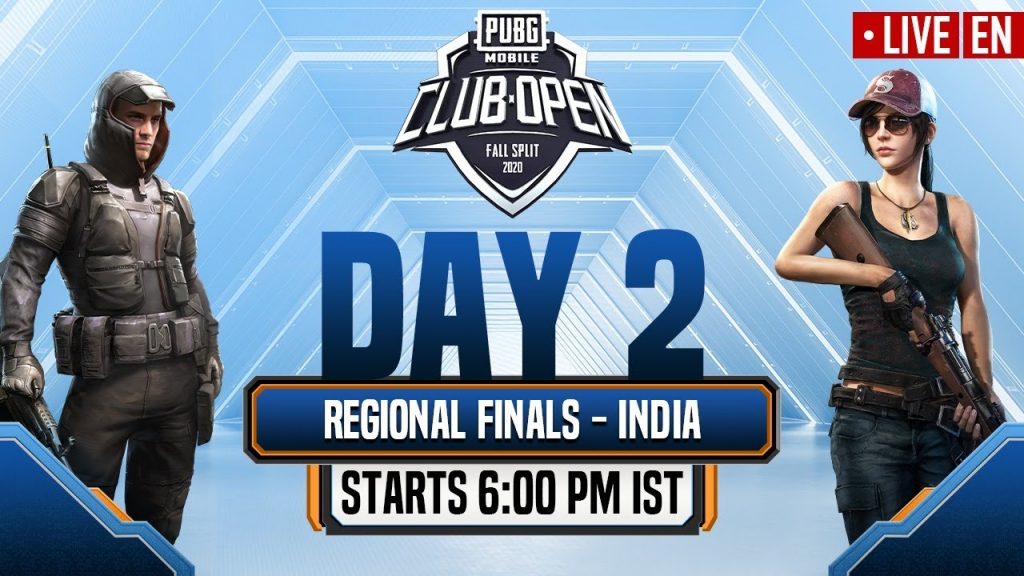 [EN] PMCO India Regional Finals Day 2 | Fall Split | PUBG MOBILE CLUB OPEN 2020 by PUBG MOBILE Esports