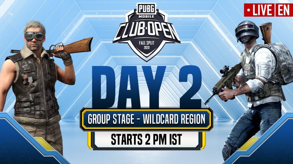 [EN] PMCO Wildcard Group Stage Day 2 | Fall Split | PUBG MOBILE CLUB OPEN 2020 by PUBG MOBILE Esports