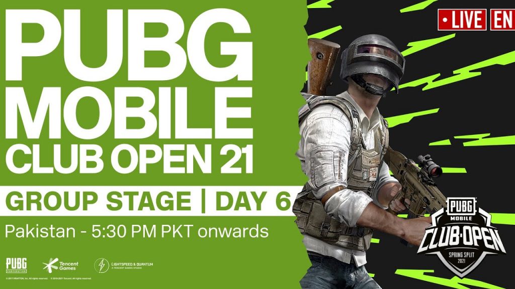 [EN] PMCO Pakistan Group Stage Day 6 | Spring Split | PUBG MOBILE Club Open 2021 by PUBG MOBILE Esports