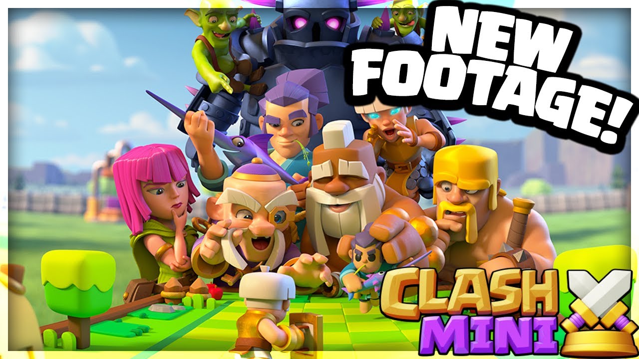 Clash Mini Posted Early Gameplay Footage!! by FullFrontage