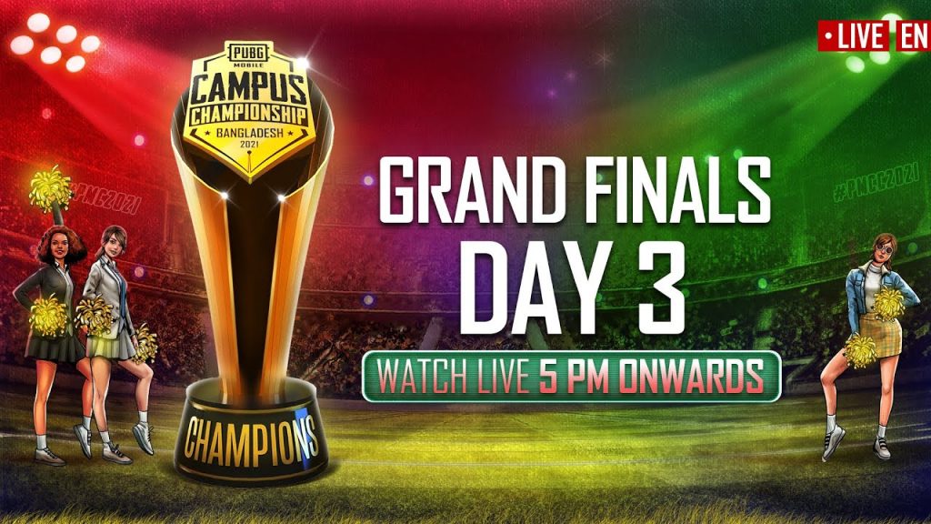 [EN] PMCC 2021 – Bangladesh | Grand Finals – Day 3 | PUBG MOBILE CAMPUS CHAMPIONSHIP by PUBG MOBILE Esports