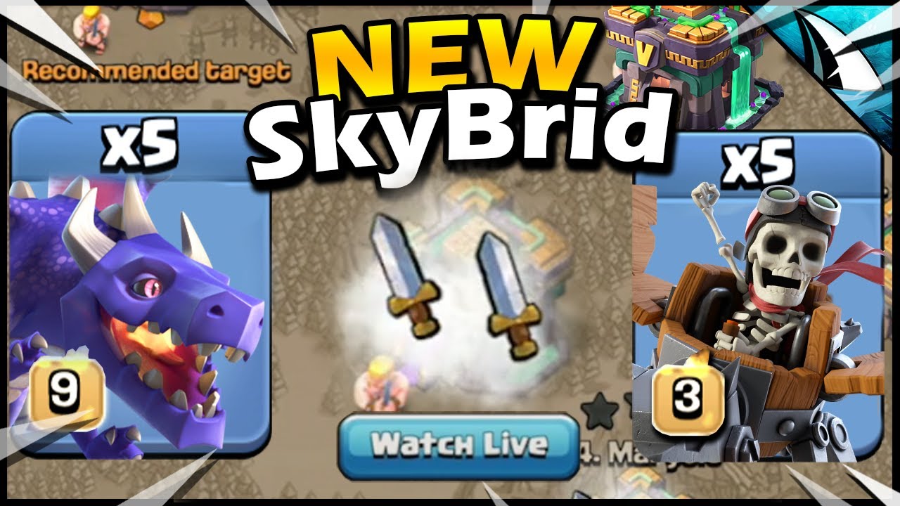The NEW SkyBrid is SO STRONG!! The Hybrid Dragon ARMY! by CarbonFin Gaming