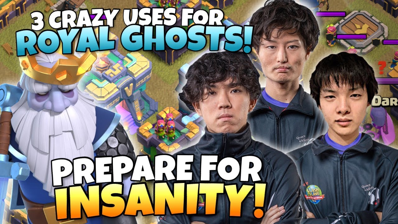 3 INSANE ways to use ROYAL GHOSTS from the Queen Walkers! Clash of Clans eSports by Clash with Eric – OneHive