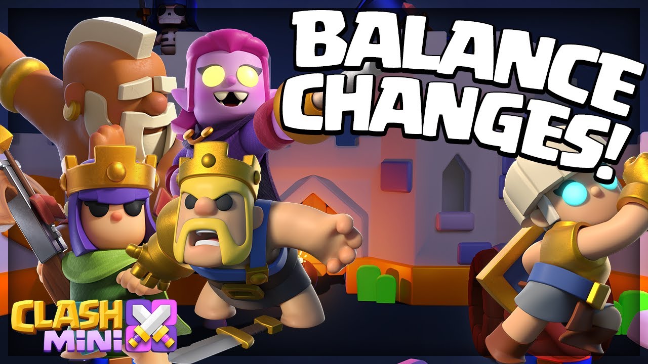 Clash Mini | First Set of Balance Changes! | Shield Maiden Nerf & Some Fixes! by FullFrontage