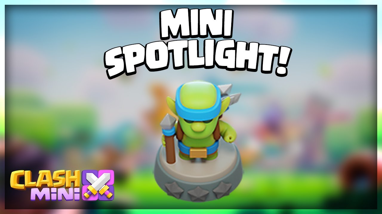 Clash Mini | Mini Spear Goblin Spotlight by FullFrontage