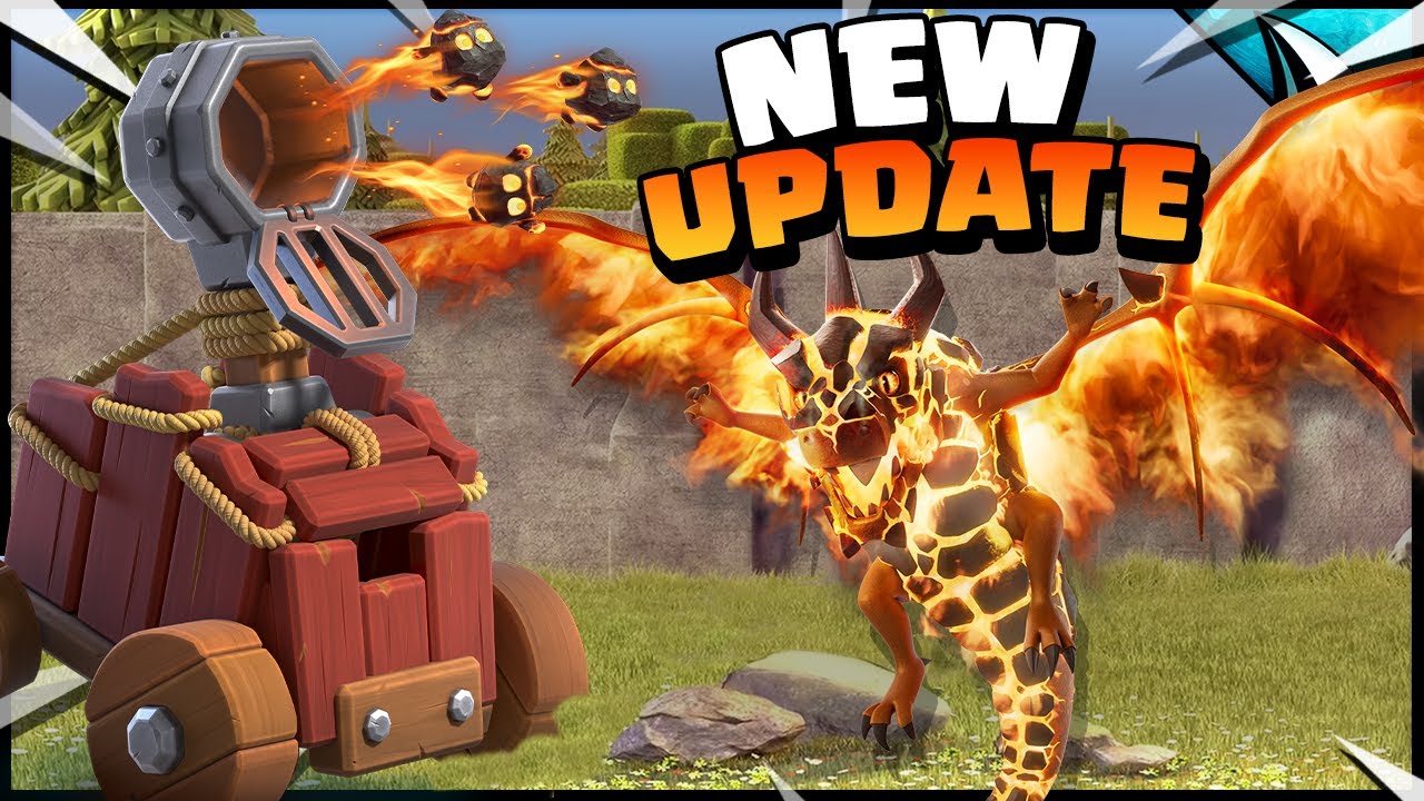 Detailed GUIDE on NEW Super Dragon & Flame Flinger in UPDATE for Clash of Clans! by CarbonFin Gaming