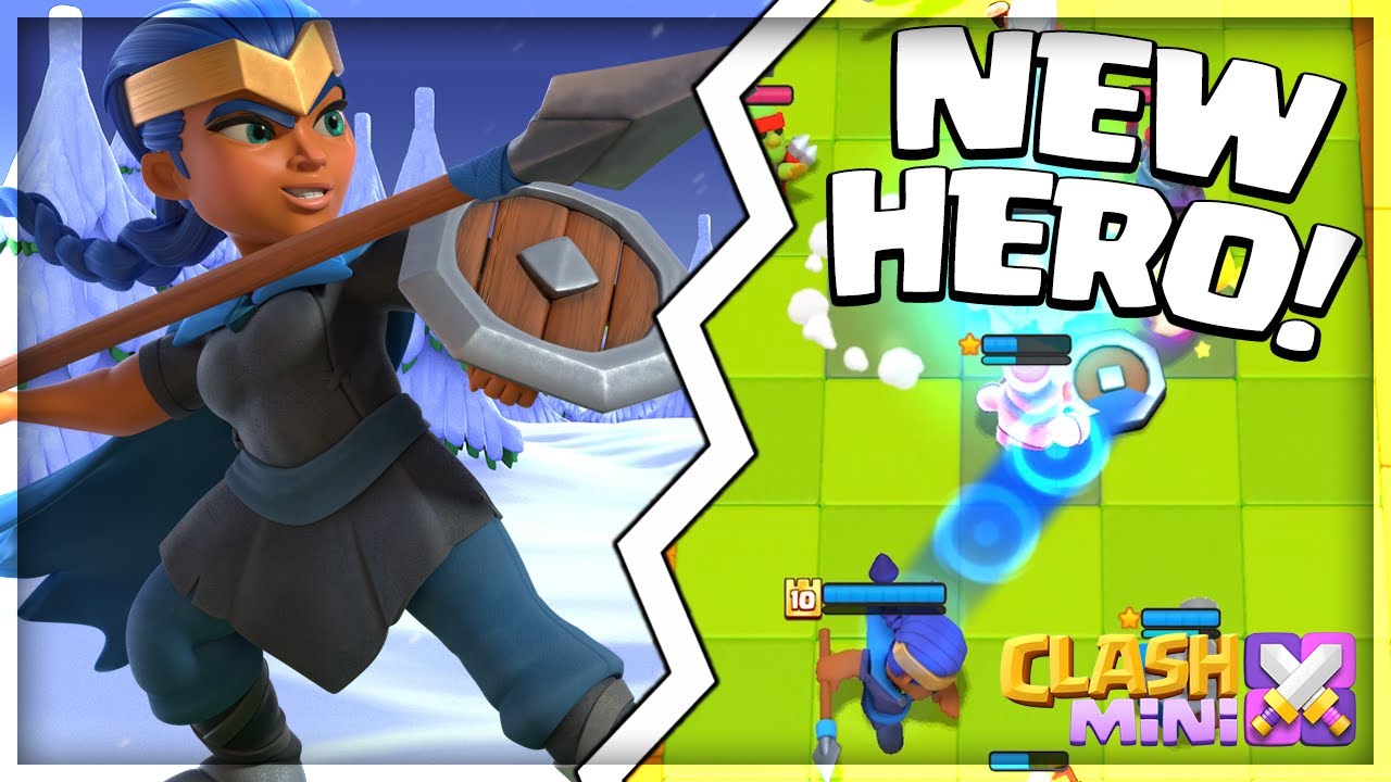 NEW HERO IN CLASH MINI! ROYAL CHAMPION | BEST DECKS AT EACH LEVEL! by FullFrontage