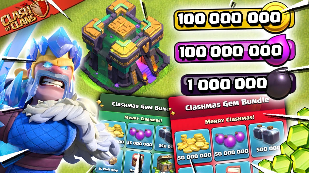Route to Max with Clashmas Gem Bundles! by Judo Sloth Gaming