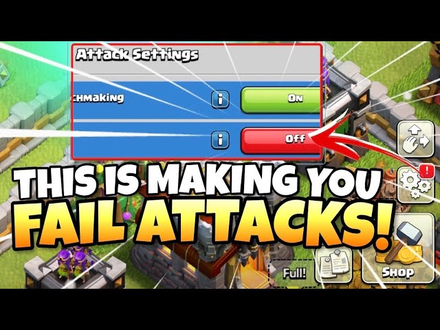 This Default SETTING can make your attacks FAIL! Turn it OFF! TH10-14 War | Clash of Clans by Clash with Eric – OneHive