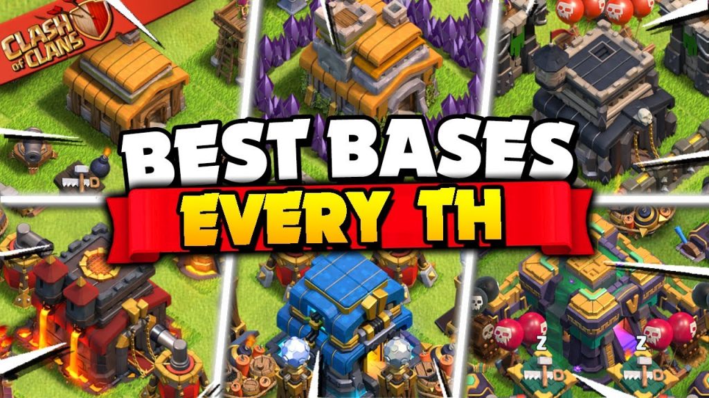 New Best Bases for Every Town Hall Level (Clash of Clans) by Judo Sloth Gaming