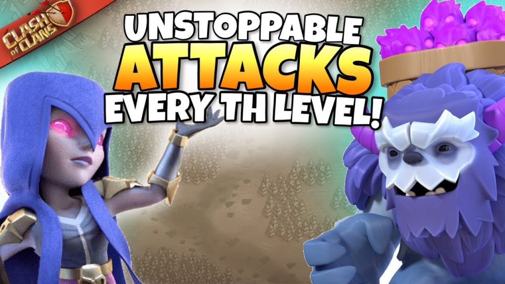 @Clash Bashing!! can’t stop my WITCH and YETI SPAM at EVERY TH LEVEL! Clash of Clans by Clash with Eric – OneHive