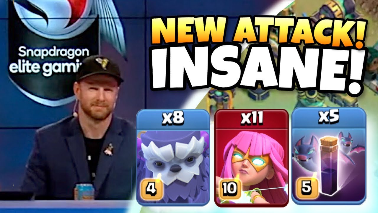 INSANE new Yeti Super Archer BAT attack! Can it get them to CLASH WORLDS?! Clash of Clans by Clash with Eric – OneHive